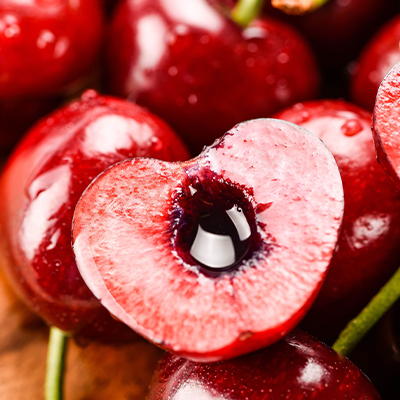 Fresh cherries